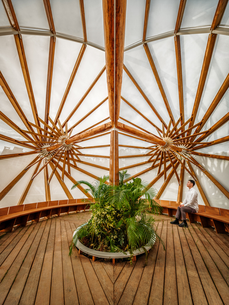 illustrarch's tweet image. All Together Under the Umbrella by Cheng Tsung FENG Design Studio

#pavilion #architects #design #architecture #illustrarch