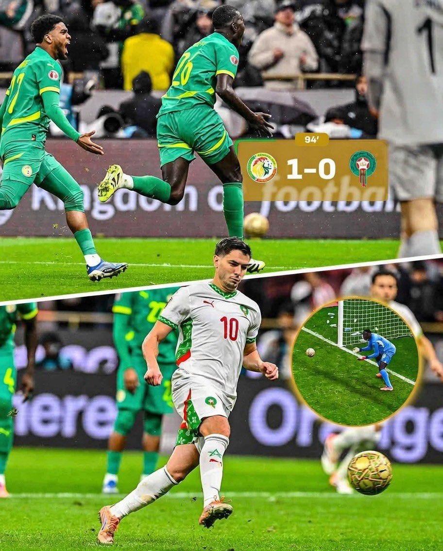 alimo_philip's tweet photo. 🌍 HISTORY MADE! 

🇸🇳 Pape Gueye scores Senegal’s FIRST EVER goal in an AFCON final! And it’s #AFCON2025 – their 4th final ever!

🏆 The final? PURE CHAOS:
 ⏱️ 92’ – Senegal goal disallowed ❌ (no VAR!) ⏱️ 96’ – Morocco awarded a penalty  ⏱️ 112’ – Senegal heads to the dressing room  ⏱️ 123’ – Sadio Mané rallies the team 💪 ⏱️ 125’ – Brahim Díaz misses a penalty 😭💔

⚽🔥 EXTRA TIME MAGIC: PAPE GUEYE STRIKES!

🏆 Senegal are AFCON 2025 CHAMPIONS!
 🇸🇳 🦁 HISTORIC. ICONIC. UNFORGETTABLE.