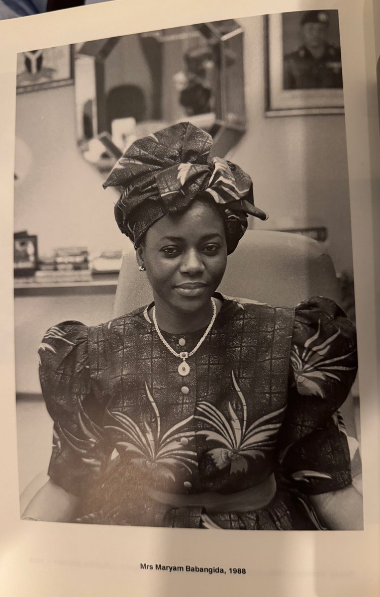 Maryam Babangida (RIP). 

Photographed by Sunmi Smart-Cole, 1988

She was 40 years old here, and the most powerful woman in Nigeria and possibly even Africa then.
