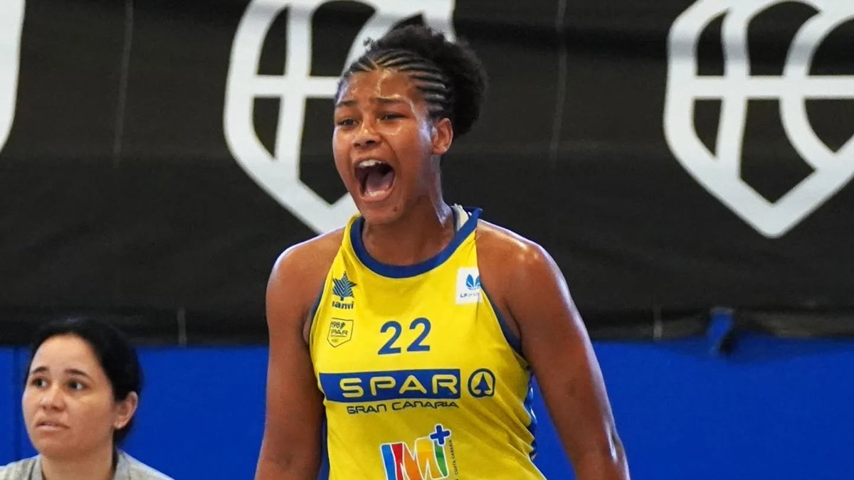 🔵 MVP #LF2: Aisha Mbengue, la MVP de la joven contundencia grancanaria

▶ A sus 15 años reinó en esta 🇯1⃣4⃣ para su <a href="/cbislascanarias/">CBIC SPAR Gran Canaria</a>

📊 33 val ➡️ 19 puntos, 9 rebotes, 6 asistencias, 2 recuperaciones y 4 faltas rec.

🖐 Jugadoras destacadas ⬇
feb.es/2026/1/18/balo…