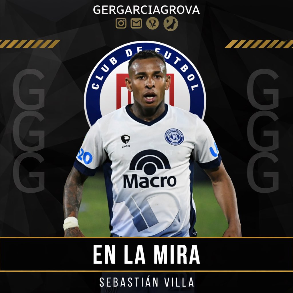 GerGarciaGrova's tweet image. 🚨{EXCLUSIVO} #CruzAzul abrió conversaciones por Sebastián Villa

📍El delantero se encuentra en conflicto con #CSIR

 👉🏾El equipo 🇲🇽 liberó un cupo de extranjero y busca avanzar por el 🇨🇴