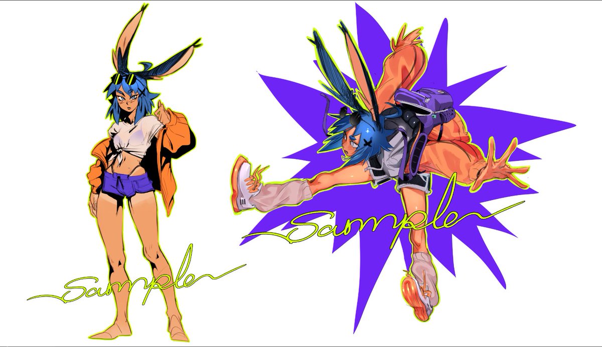 [ oc ] Commission Sample