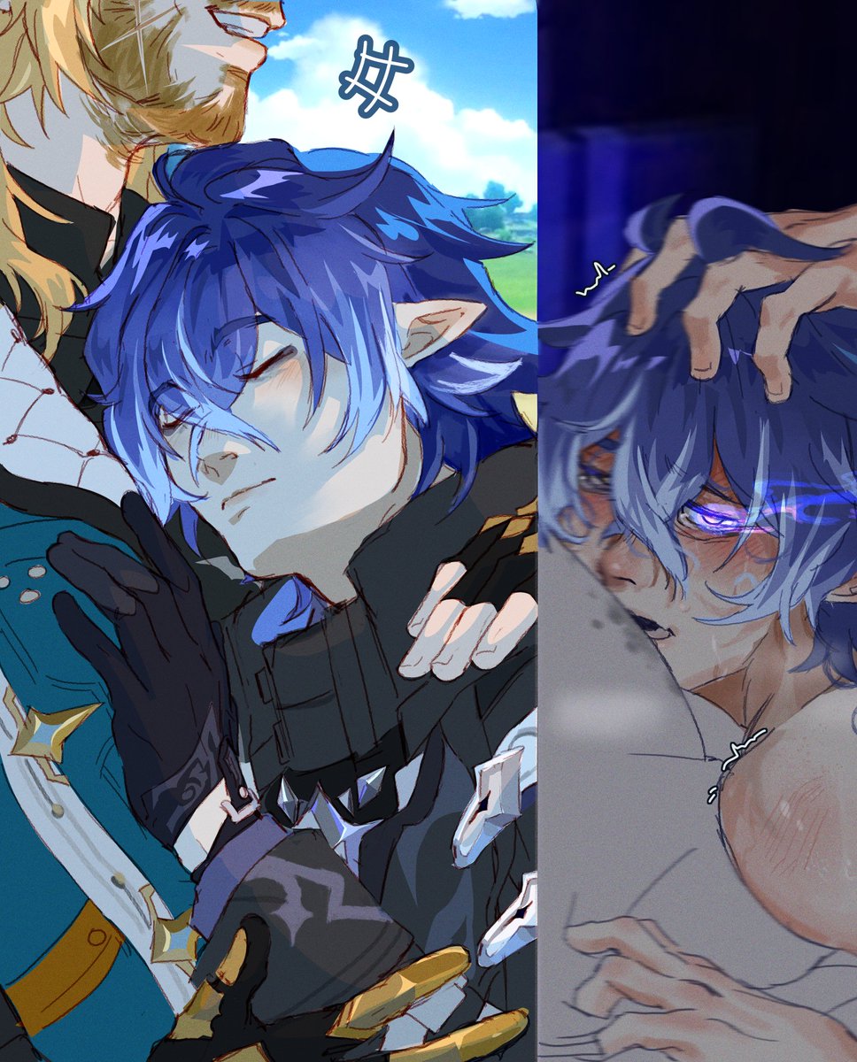 kwasont3233's tweet image. Repost #Varflins #Varka #Flins #GenshinImpact