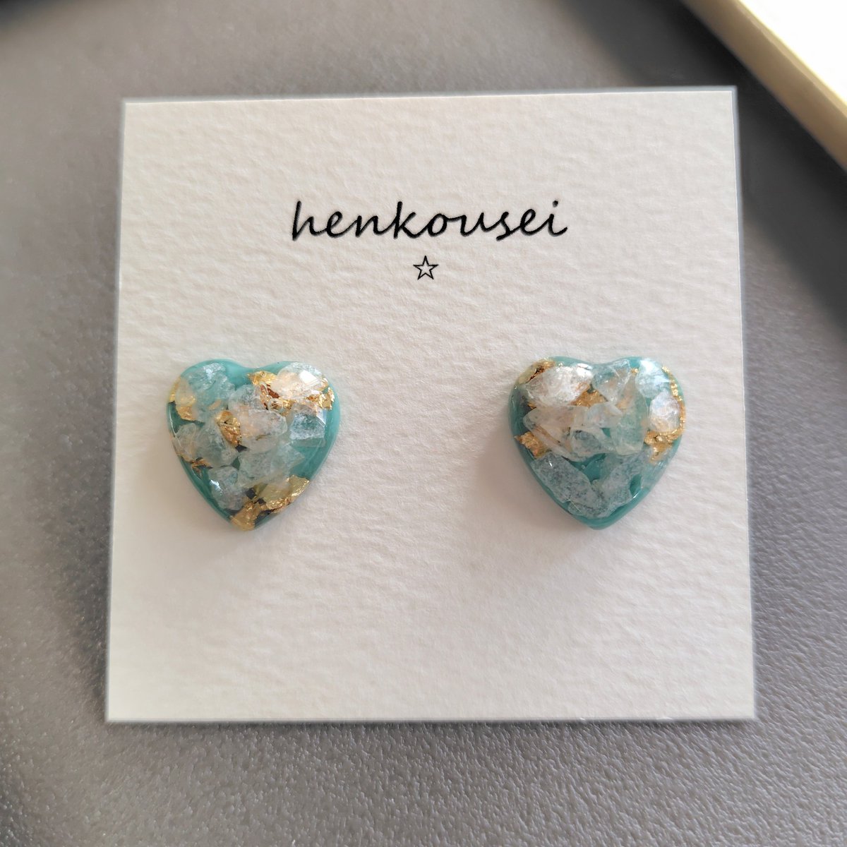 ハンドメイドピアス