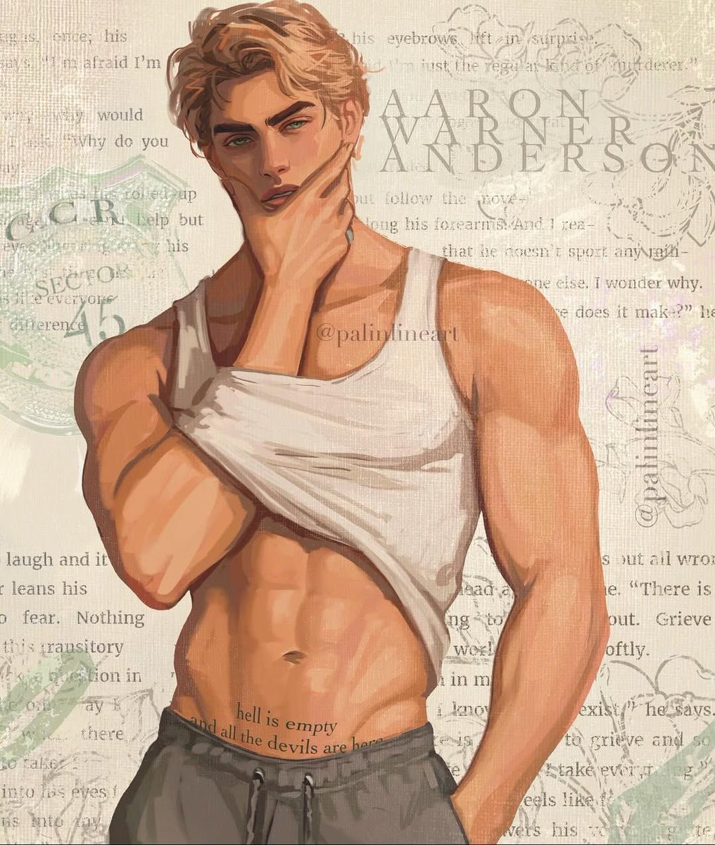 My standards aren’t high, they’re just Aaron Warner.