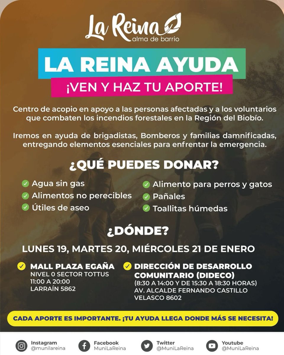 Salchichas_cl's tweet photo. #LaReina #incendio https://t.co/MbpAzsyrgG