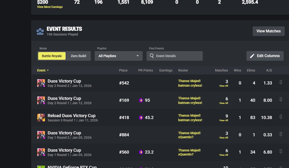 PLS gib mir jemand der krank gut igln kann und goatet ist  gerade zuzeit primt von stats alles 🥱fortnitetracker.com/profile/all/Th…