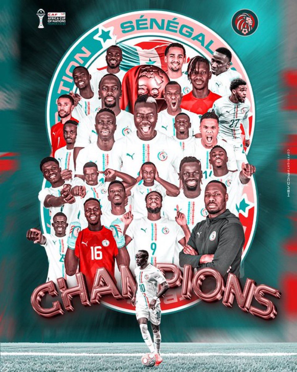 Congratulations Senegal

#AFCON2025