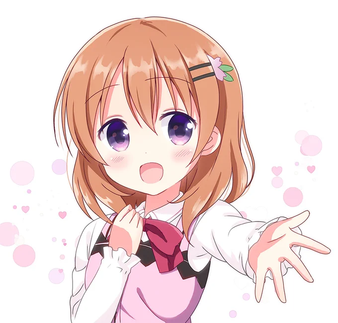 ごちうさ15周年おめでとうございますの再掲イラストです