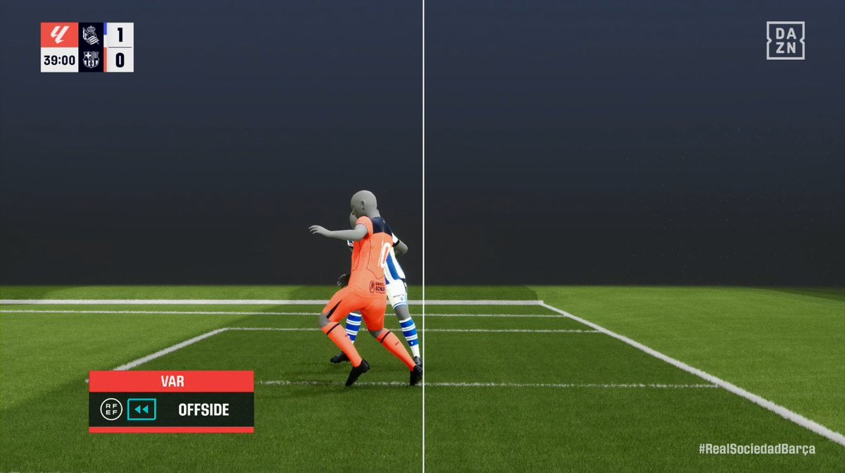 Yo me tengo que creer que esta puta mierda es fuera de juego claaaaaaro que si