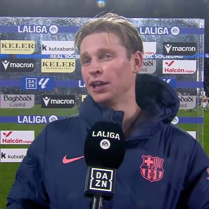 🚨🚨🚨 Frenkie de Jong charge Gil Manzano !!

« C’est impossible de lui parler. Il me regarde avec un air de supériorité. C'est très frustrant. Je suis le capitaine. Je lui dis quelque chose et il me sort un carton. C'est incroyable ce que cet arbitre nous a fait ce soir. C’est