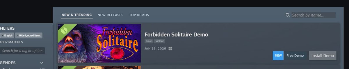 looks like <a href="/GreyAlien/">Jake Birkett - Veteran Indie</a> accidentally stopped failing for years. Looking forward to seeing how well this does! Great work!