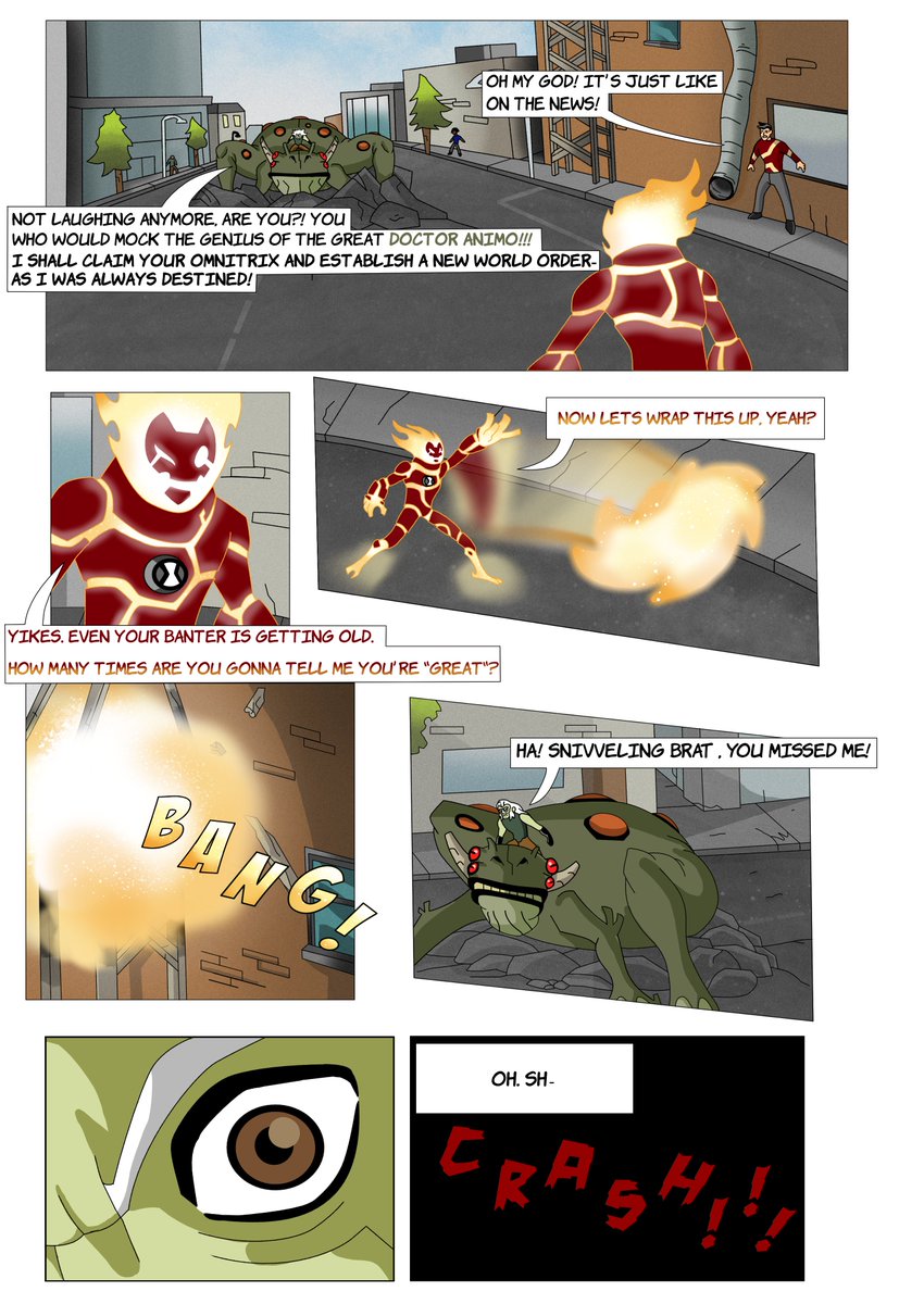 Hey everyone!

The first part of Ben 10: Road to 10,000 issue 0 will be releasing this week on GlobalComix and Webtoon - I wish I could release the full issue, but hopefully this preview will make up for it.

#Ben10 #ReviveBen10 #Ben10au