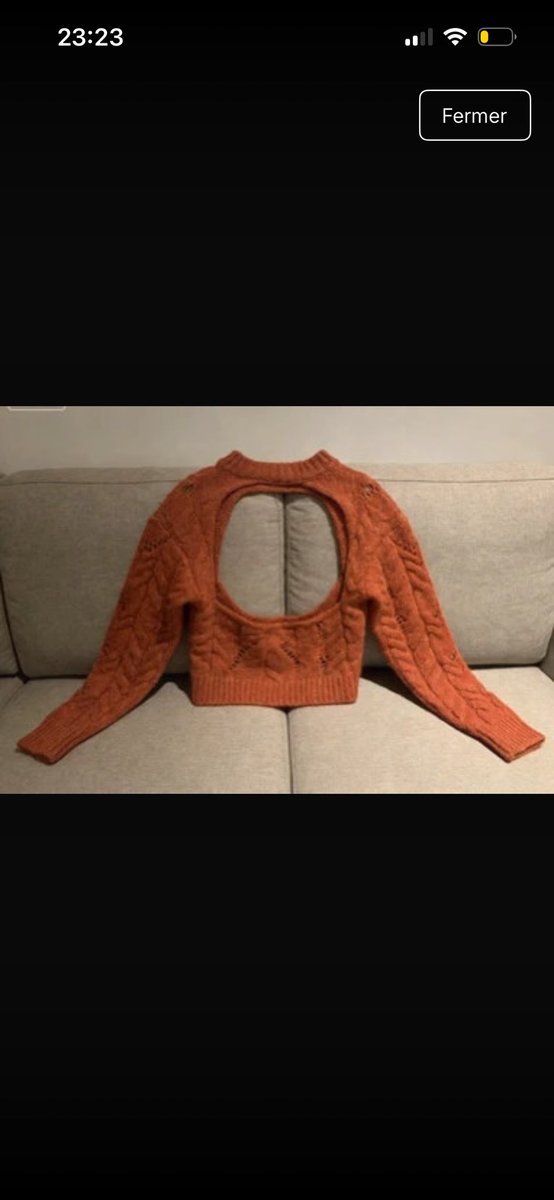 Quelqu’un peut m’expliquer le principe de ce … pull ? #vinted