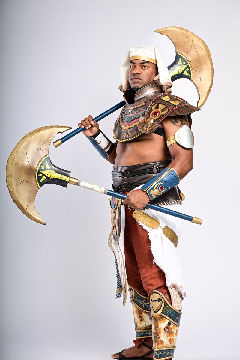 defmas's tweet photo. Neferkha the Medjay Hero, For Honor cosplay.

Photos in honor and memory of Terrance Neal Sr of Bring the Noise photography. RIP 🙏🏽🙏🏽

@Ubisoft @UbisoftMTL @Ubisoft_UK @ForHonorGame @IGN

#forhonor #forhonorgame #forhonorcosplay #ubisoftgames #ubisoft #medjay #defmas2002 https://t.co/5ctzlXncNZ