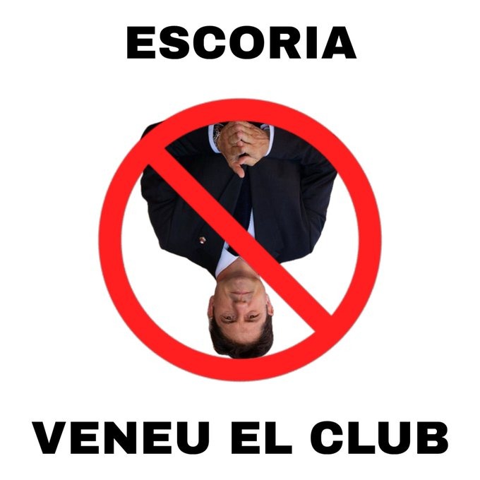 pmm_95's tweet image. Que cadascú s'imprimís una fotocòpia en color d'això, ho portés al proper partit a cada i ho desplegués al fer sonar l'himne i sortim al Chiringuito de Jugones.