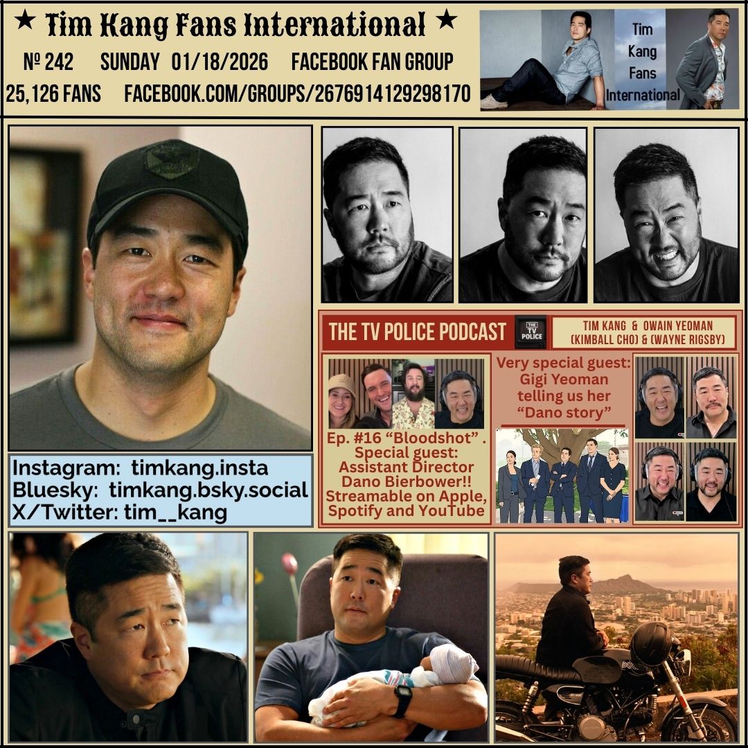TruusWelgraven's tweet photo. Newsletter 242!💖#thetvpolice podcast 16 is available on YouTube, Spotify and Apple. Tim again without mustache/beard, the way I like best, absolutely handsome!😊You're a #timkang fan? - Don't miss  #thementalist rewatch! So much fun! @Tim__Kang  #timkang @OYeoman #owainyeoman https://t.co/1hbXiOyya9