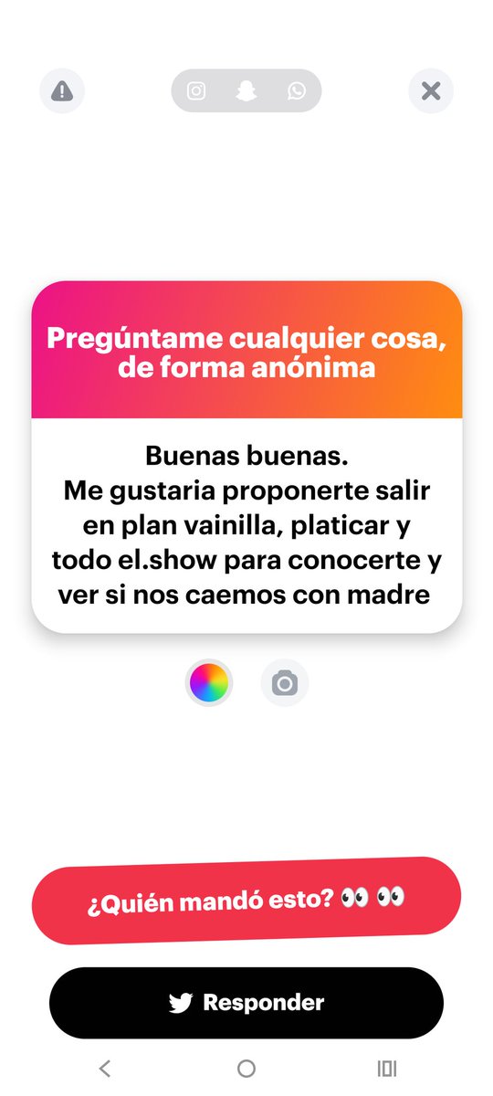 No sé quién eres👀 Tas shulo?👀 Jajaja