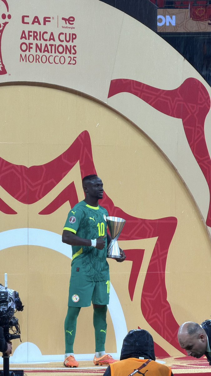 Sadio Mané meilleur joueur de la Can 2025 !