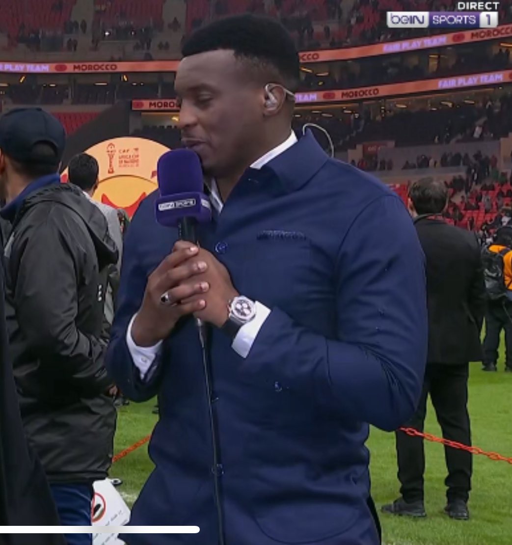 Axel_Chihisa's tweet image. Le plus gros suceur et vendu que l’univers des commentateurs n’a connu #AFCON2025 #SENMAR #MARSEN