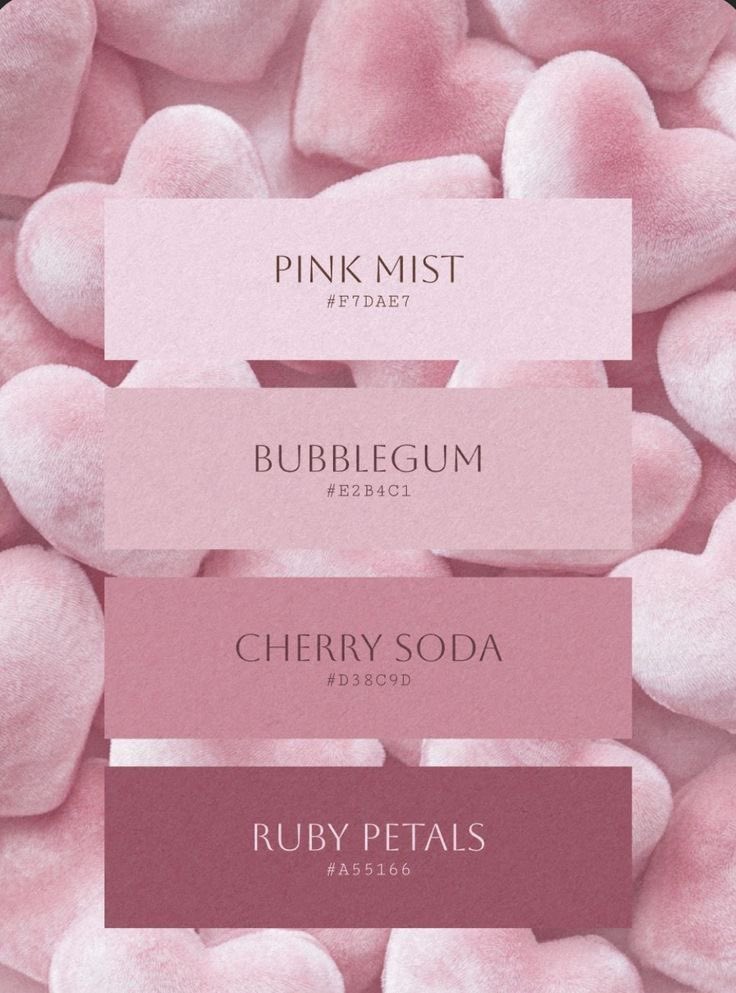 TheDoctorLogos's tweet image. Soft Petals Color Palette🌸