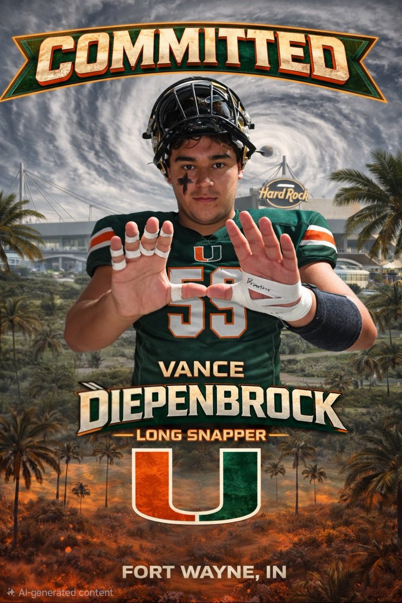VDiep99's tweet photo. Fort Wayne -> Miami 🟠🟢

Thanks to @coach_cristobal
@CoachKalter
@CoachFerras
@ImClayJames
for the opportunity to compete.
Blessed to have parents, coaches, and teammates who have supported me in this journey. 
Time to work!
#GoCanes #TheU  #MiamiHurricanes https://t.co/YxBrIBUZ4F
