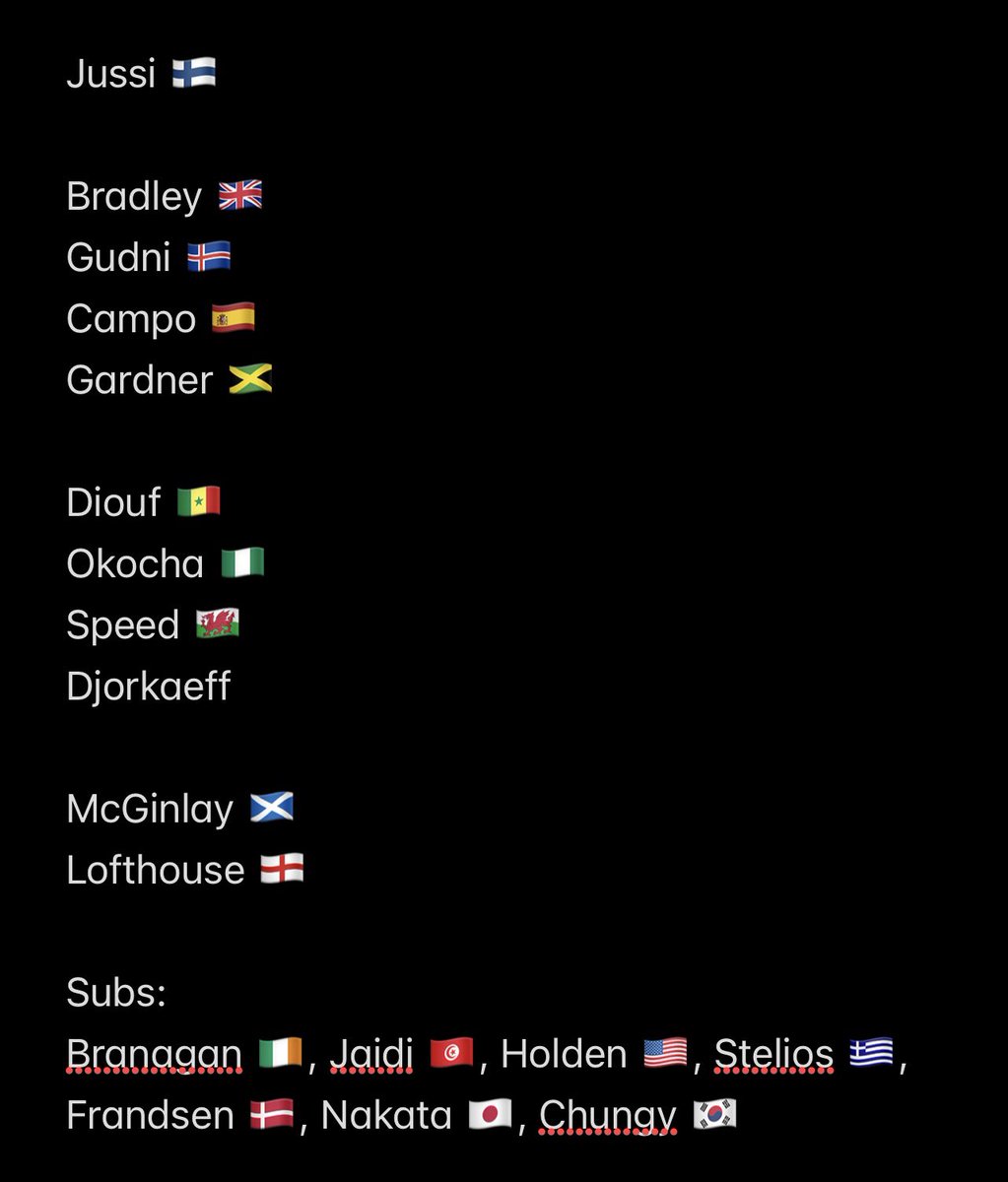 BillyMason15's tweet photo. Had a go at doing this for Bolton and think I’ve settled on this

Bradley a rogue shout but we haven’t been blessed with right backs over the years

I know Campo played in midfield for us but there were too many midfield options and not enough CB’s so this will have to do

#BWFC https://t.co/PP3npDQsES