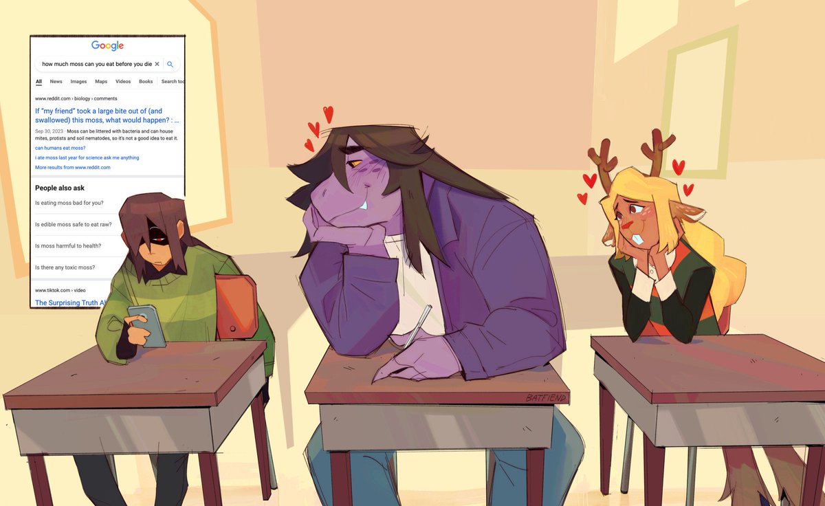 batfiend_'s tweet image. when someone asks me what my ship is im just gonna show them this

#deltarune #krusielle