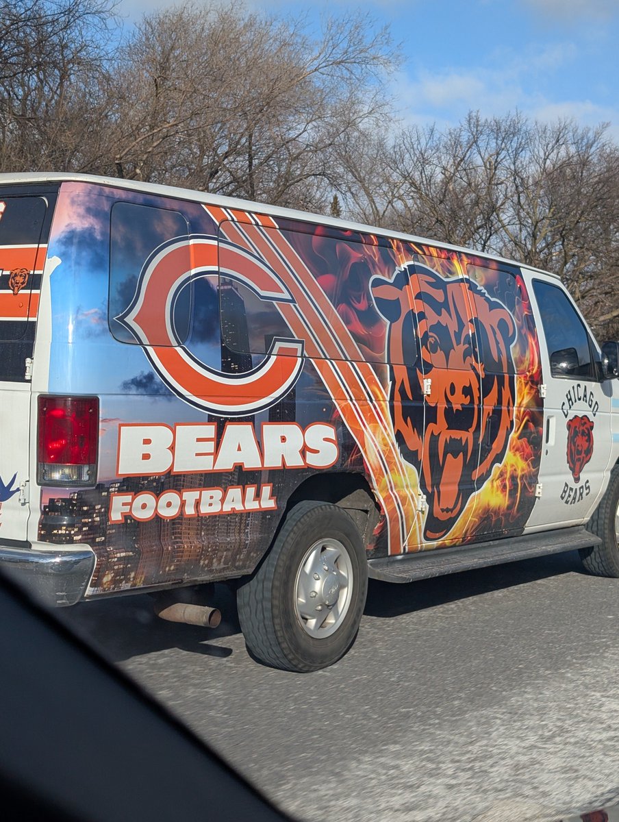 BrokrBWonderful's tweet photo. @grotesports Bears van is on its way https://t.co/P5AONRUEU4