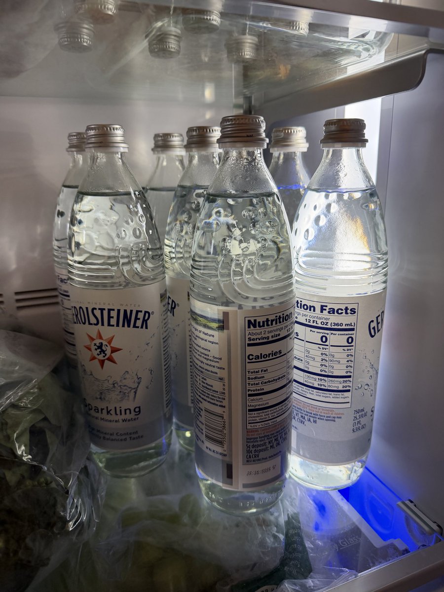 _roosings's tweet photo. @NoahRyanCo Lowest my stock has ever been. I’ve been banned from buying at both my local Trader Joe’s and Whole Foods. Petitioning to buy equity in Gerolsteiner Brunnen. My next vacation is a visit to the source itself in Gerolstein. I think I may be the #1 fan. https://t.co/3vRRyoC7LM