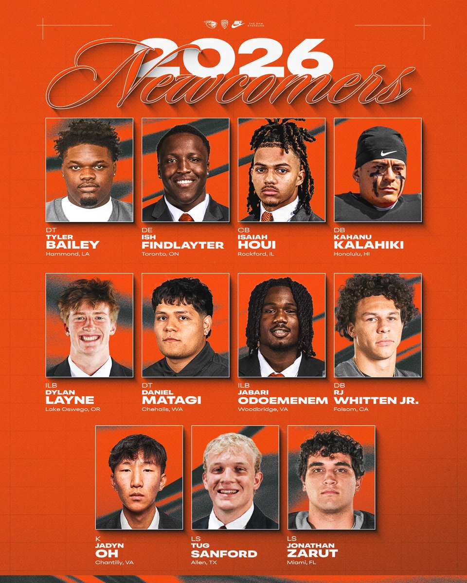 Oregon State Football tweet media