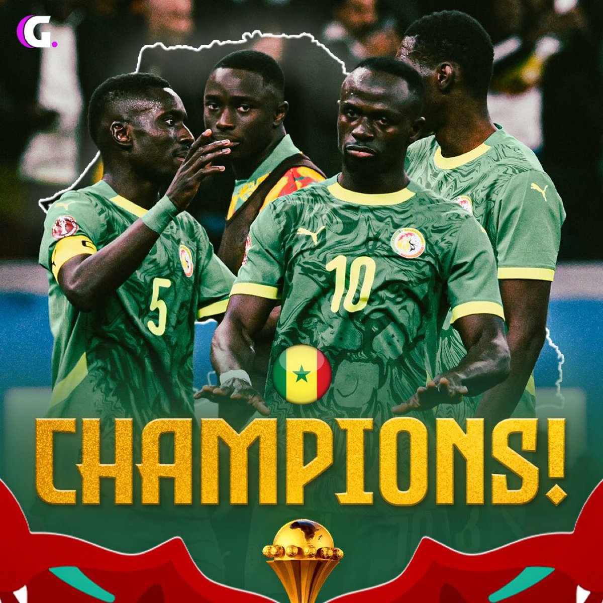 Well Deserved. But, una get bad mouth for this app oh 😂 check cs 👇
We’re all Senegal 🇸🇳 tonight