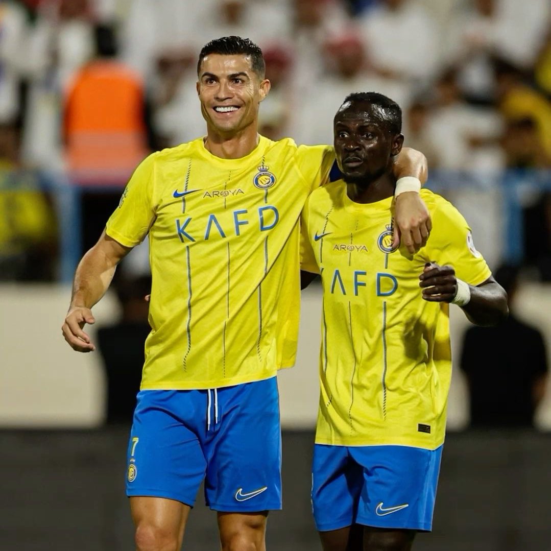 vivaronalldo7's tweet image. أقسم بالله فرحان عشان ساديو ماني❤️