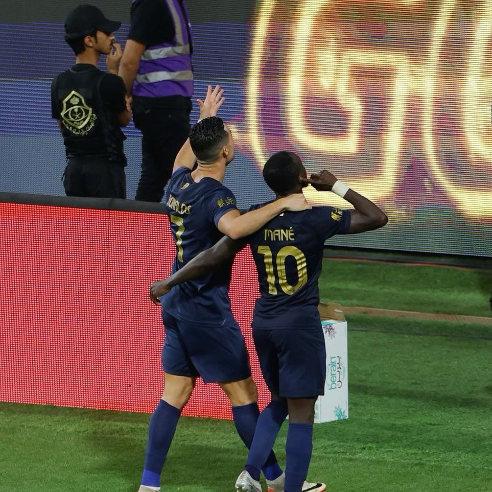 vivaronalldo7's tweet image. أقسم بالله فرحان عشان ساديو ماني❤️