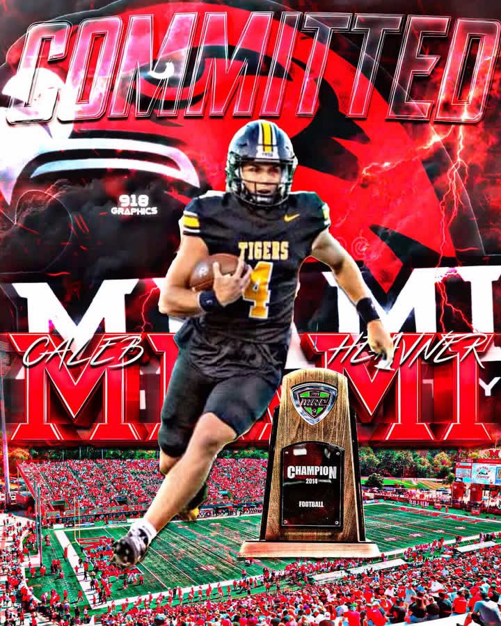 heavner_caleb's tweet image. Committed. @MiamiOHFootball
