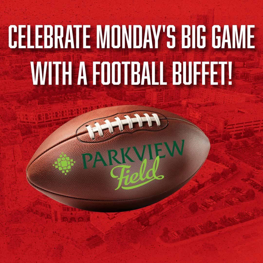 Holly Raney Celebrate Monday's big game with us at Parkview Field! 🏈 🏆 Tickets are ...