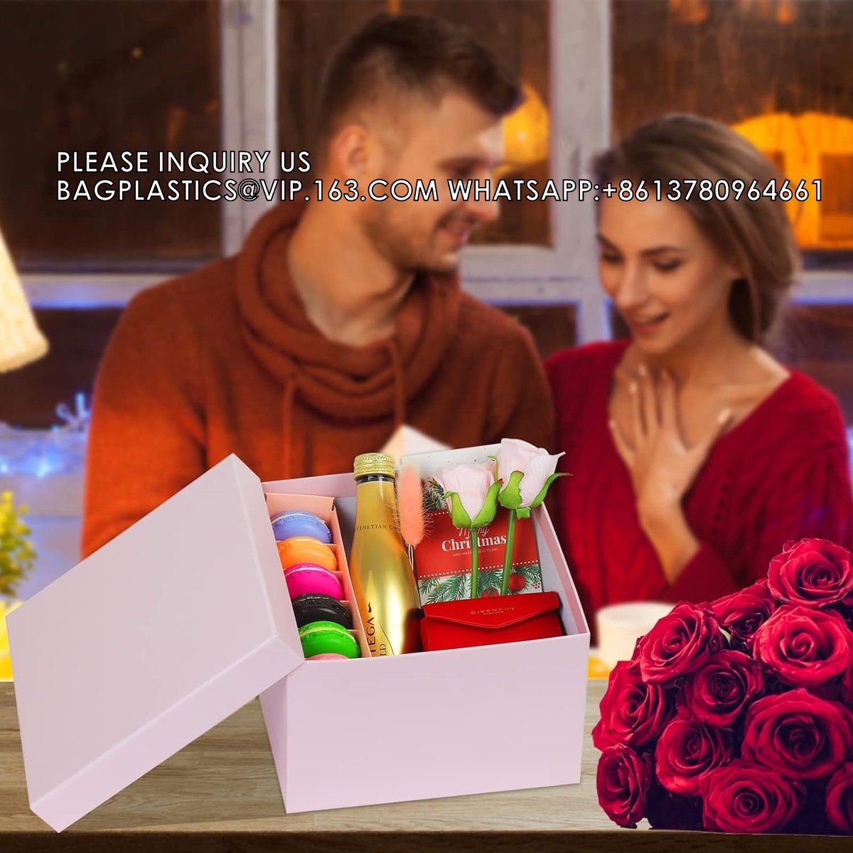 Bagplastics's tweet image. outer package, #RecyclableBox #MagneticBox #BookBox #Shape #Paper #Box #CustomLogo #ReusableBox #SolidBox #RigidBox #CardboardBox Packaging Box Paper Magnetic Gift Boxes Custom Magnetic Flip Candle Gift Box with Photo Frame Option Eco-Friendly Paperboard Folders Matte Finish