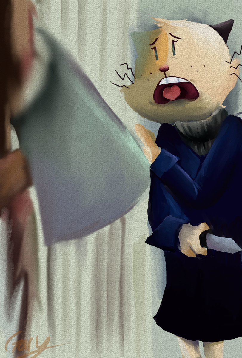 SugarsGary's tweet photo. Dogman x horror movies
(The shining) 
#dogmanfanart #dogmanpetey #dogmangrandpa https://t.co/r0mI6ZEhIv