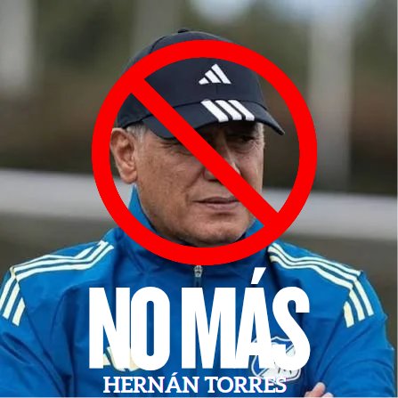 En el 2025 en 6 partidos a de Amores le hicieron 11 goles y a Novoa en 19 partidos le hicieron 20 goles. Hernán Torres dice que esta bien estos arqueros sabiendo las estadísticas qué tenían y además sabiendo que el fue arquero. #NoMásHernánTorres