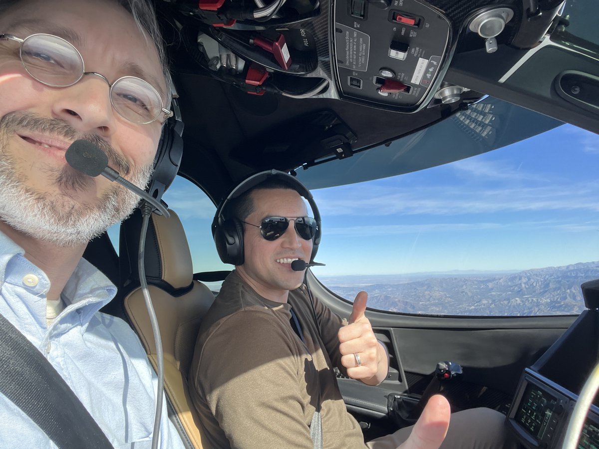 Took a flight with @chadwhitacre! He joined me for one of my more cuddly charity flights: transporti