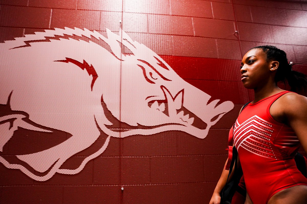 Arkansas Gymnastics 🐗 tweet media