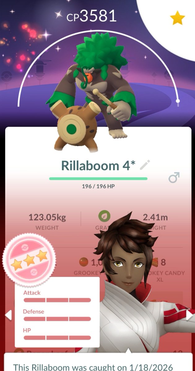 CT_Kryptonite's tweet image. Crushed it today! Snagged the nundo with 2 mins to spare 💪 #PokemonGOCommunityDay #hundo #nundo #grooky #Pokemon