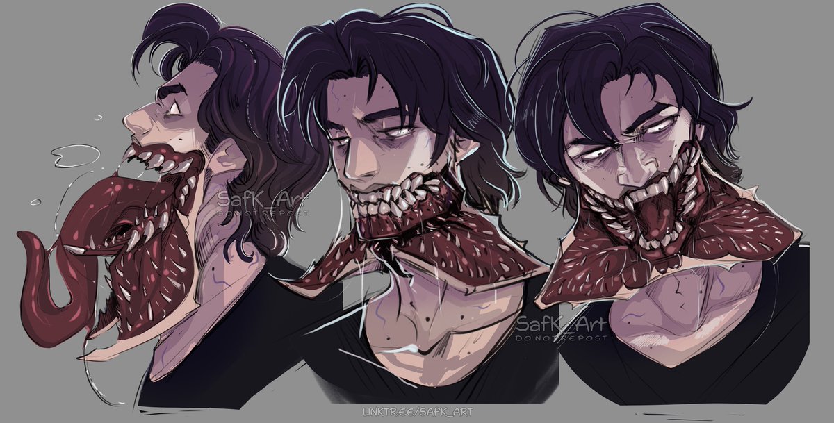 Demosteve's head study, drew these while on holiday :)

#demosteve #steveharrington #StrangerThings #procreate