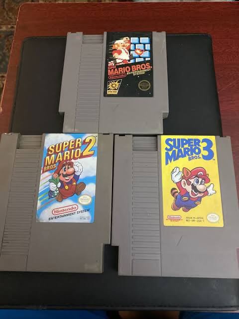 A estos 3 juegos se le dedicó muchas horas #SuperMarioBros