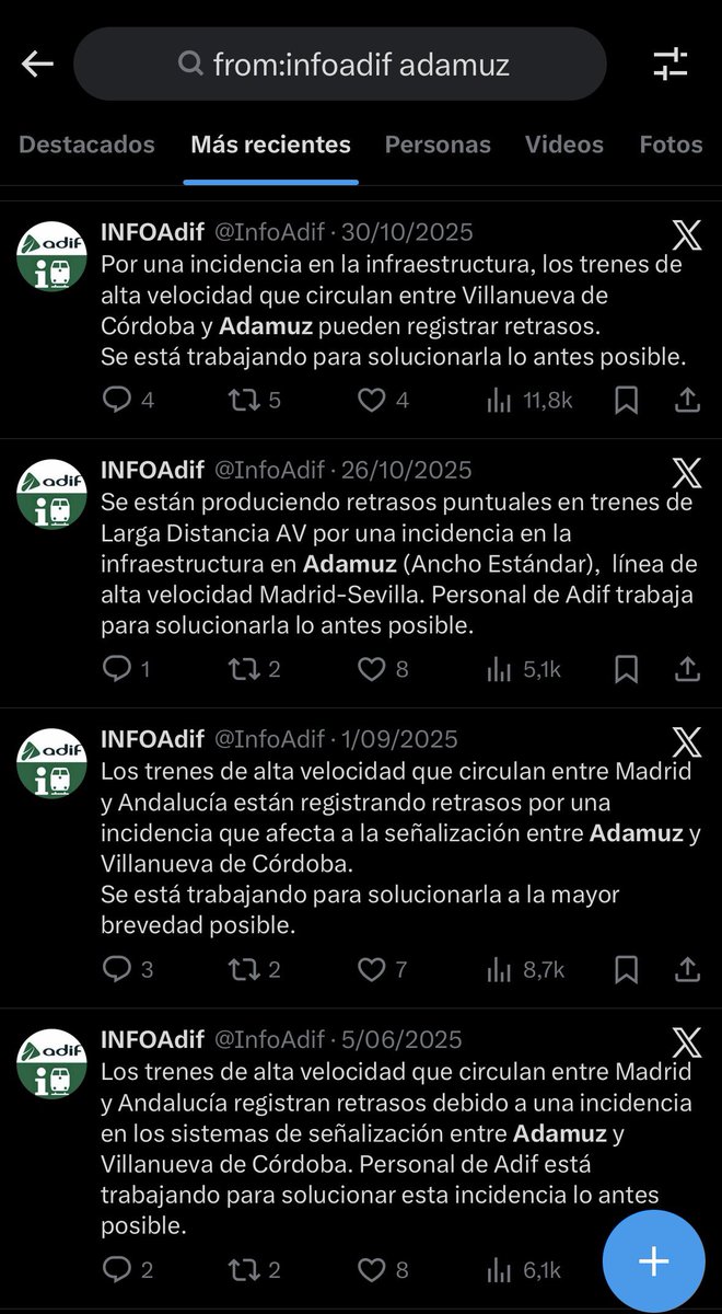 ArturoVilla_'s tweet image. Antes de que lo borren. Que nunca puedan decir que no conocían el estado de las vías ferroviarias y las averías constantes.