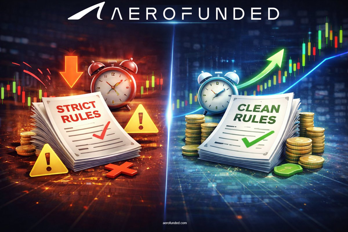Bad rules create bad trades.🤬

Clean rules create consistency 📈
Trade the difference.

Trade With 👉aerofunded.com