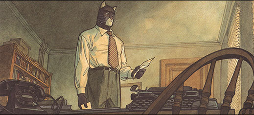 We agree that not every comic needs to get a tv/movie adaptation BUT Juan Díaz Canales &amp; Juanjo Guarnido's #Blacksad is a comic that should 100% get one! The writing &amp; art remains some of the best in comics &amp; who wouldn't want to see these stories brought to life?!