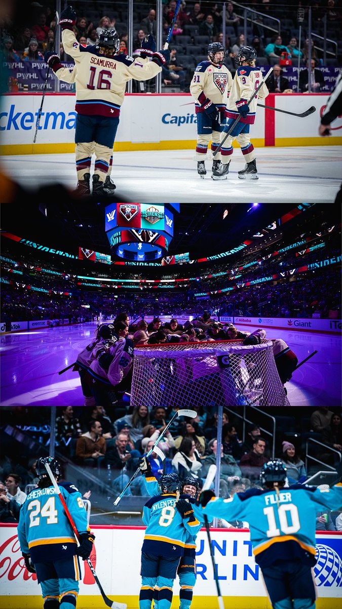 Capitals's tweet image. The District Watches Women's Hockey