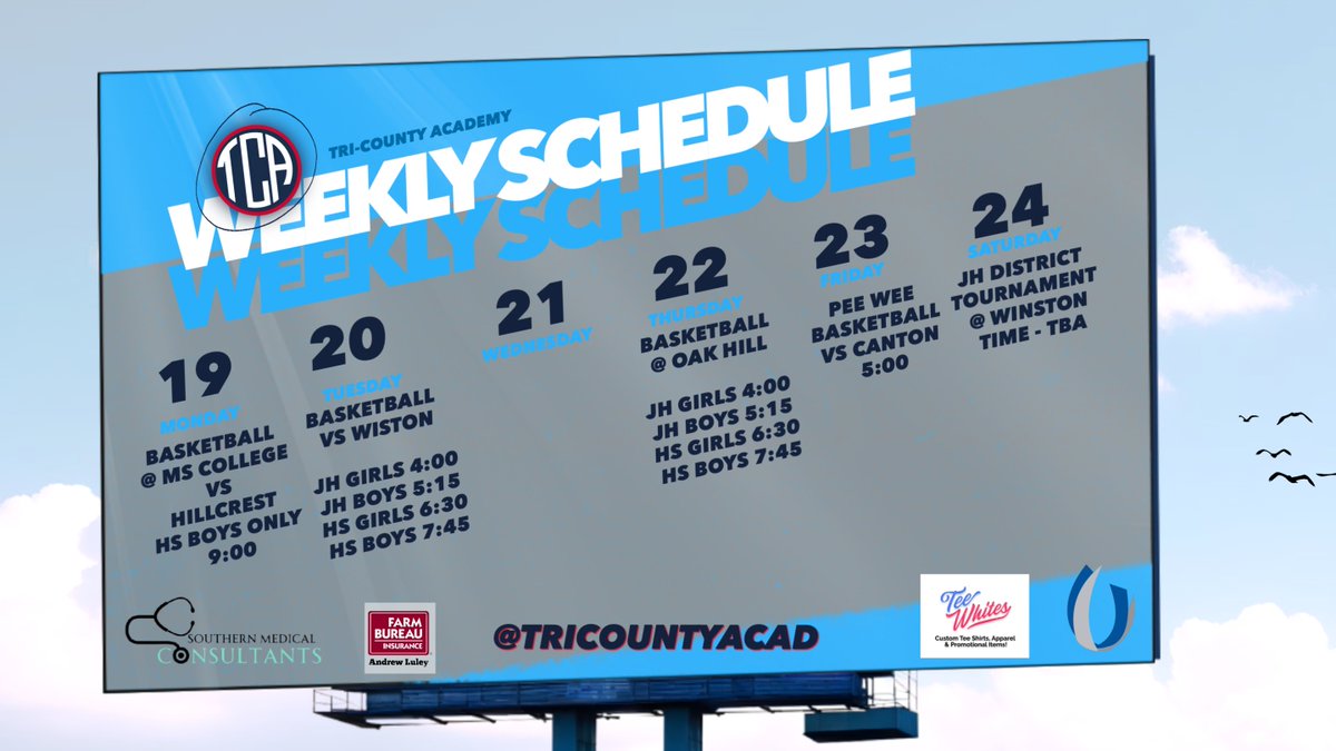 Tri County Academy tweet media