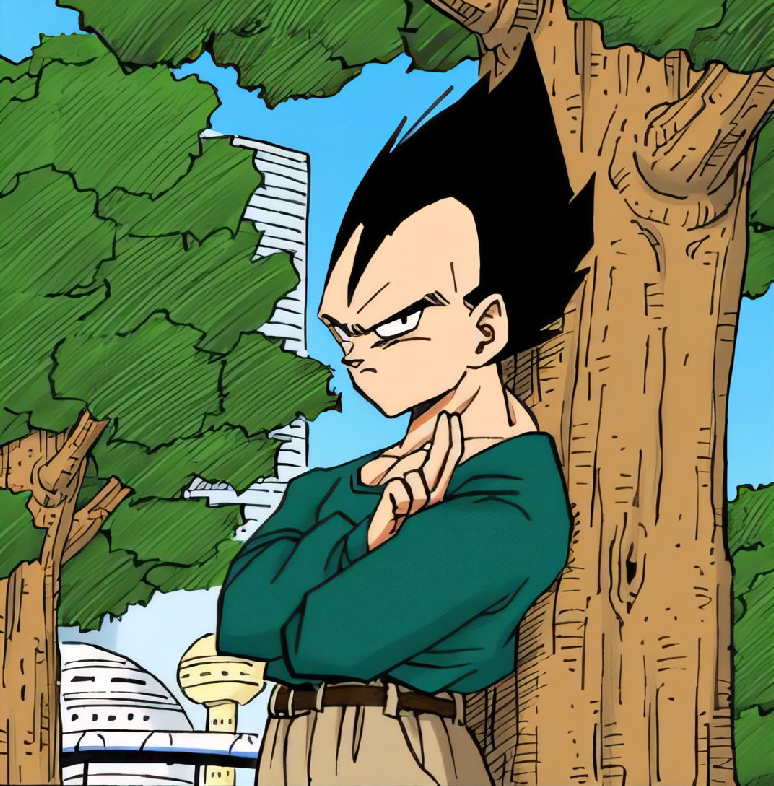 jupiterZ_yt's tweet photo. Vegeta no usaba ropa más terrícola solo por las reglas del torneo, eso era parte de su evolución progresiva hacia caracterizarlo como alguien cada vez más humano. https://t.co/mDitSNteuE